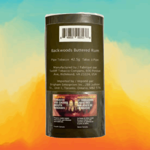 BACKWOOD PIPE TOBACCO BUTTERED RUM 42.5G