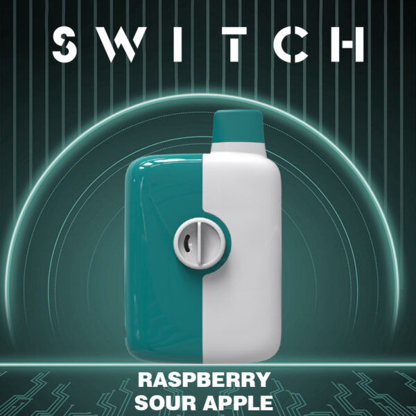 MR FOG SWITCH 5500 PUFFS - RASPBERRY SOUR APPLE