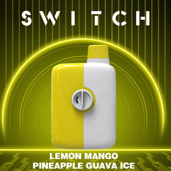 MR FOG SWITCH 5500 PUFFS - LEMON MANGO PINEAPPLE GUAVA ICE