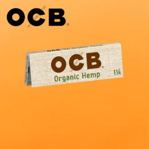 OCB ORGANIC HEMP ROLLING PAPER (1*1/4)