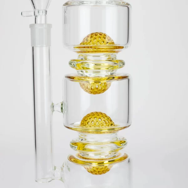 H2O 17" GLASS 2-HONEYCOMB BONG - Image 5