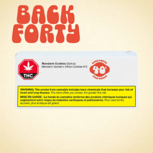 BACK FORTY - BANANA OG PR10X0.35G