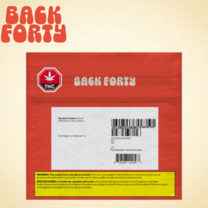 BACK FORTY - MANDARIN COOKIES 7G