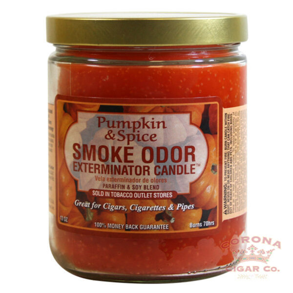 SMOKE ODOR CANDLE - PUMPKIN & SPICE