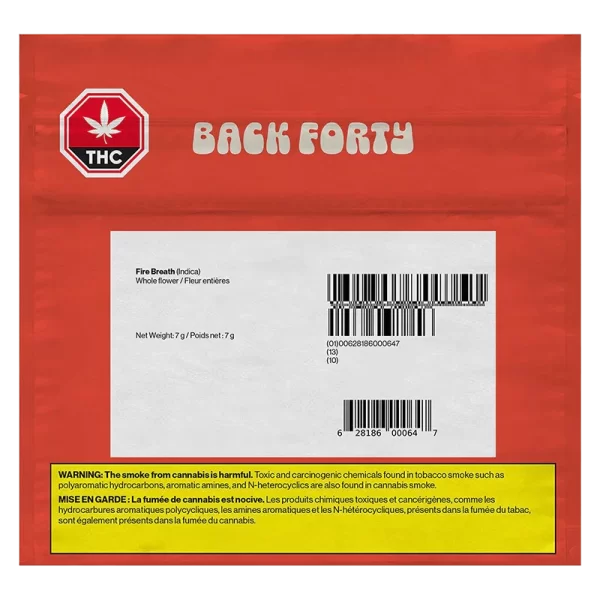 BACK FORTY - FIRE BREATH 7G