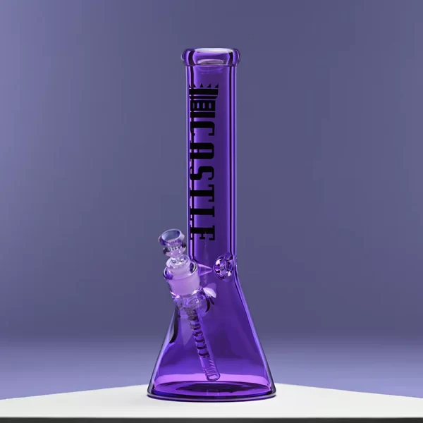 CASTLE 14" GLASS BONG #6 - Image 2