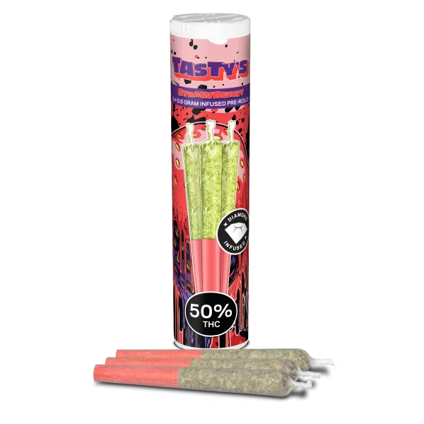 TASTY'S STRAWBERRY FRAISE PR3X0.5G