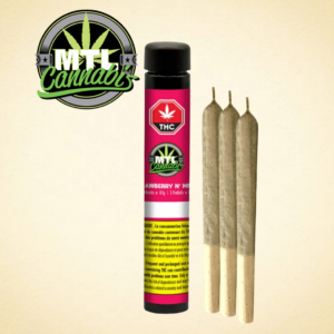 MTL CANNABIS - STRAWBERRY N' MINTZ PR3X0.5G