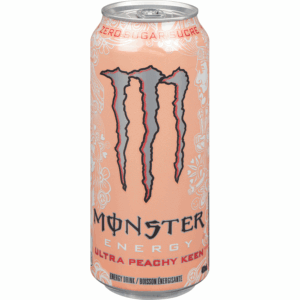 MONSTER PEACHES & CREAM (ZERO SUGAR) 473mL