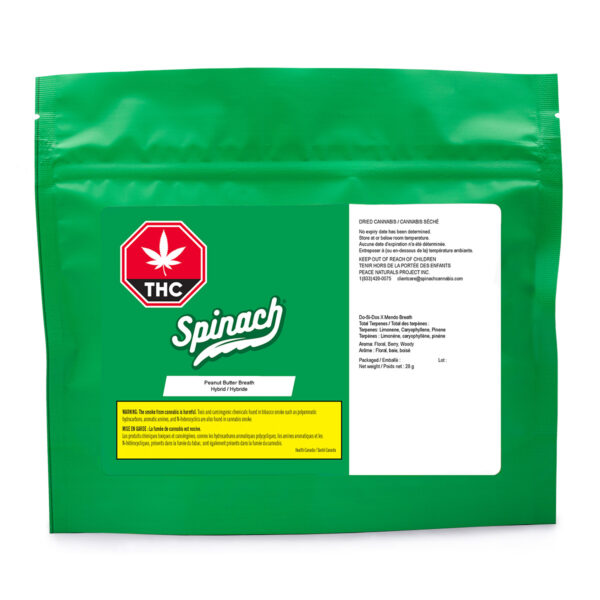 SPINACH - PEANUT BUTTER BREATH 28G
