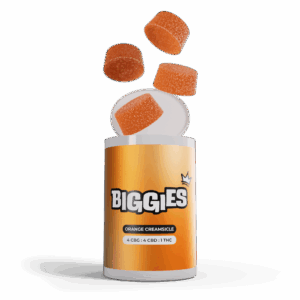 BIGGIES - ORANGE CREAMSICLE GUMMIES CBD:CBG:THC