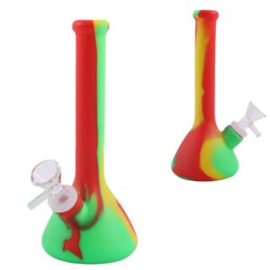 SILICONE LONG NECK 7.5" BONG
