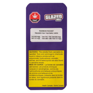 BOLD - RAINBOW ROCKET 1G (DISPOSABLE VAPE)