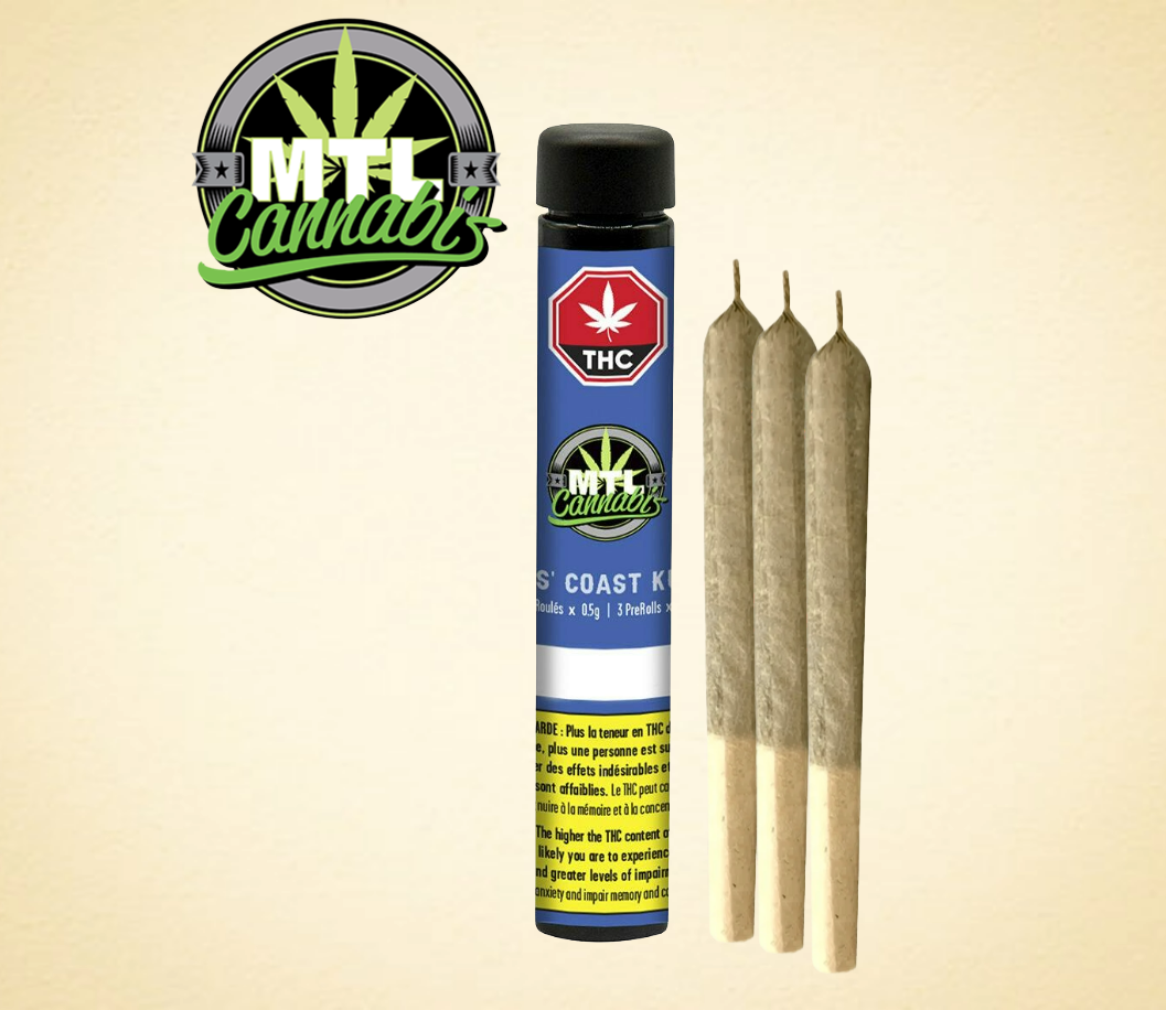 MTL CANNABIS - WES' COAST KUSH PR3X0.5G