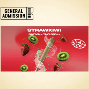 GENERAL ADMISSION - STRAWKIWI PR3X0.5G