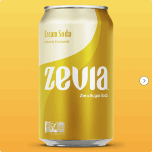 ZEVIA - CREAM SODA ZERO SUGAR 355mL