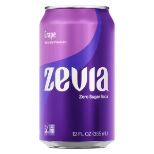 ZEVIA - GRAPE ZERO SUGAR 355mL