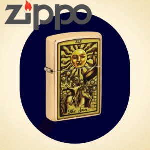 ZIPPO LIGHTER - TAROT CARD DESIGN