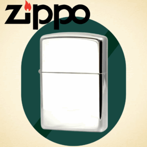 ZIPPO LIGHTER - MIRROR FINISH PLAIN DESIGN