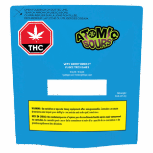 REDECAN ATOMIC SOURS - VERRY BERRY ROCKET GUMMY