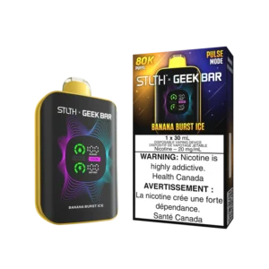 STLTH X GEEK BAR - BANANA BURST ICE