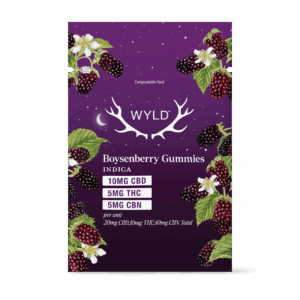 WYLD - REAL FRUIT BOYSENBERRY GUMMIES