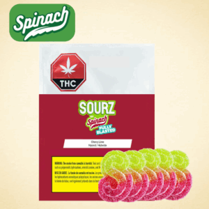 SOURZ BY SPINACH - CHERRY LIME GUMMIES