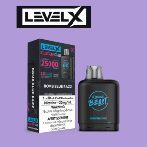 LEVELX BOOST G2 - BOMB BLUE RAZZ POD