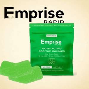 EMPRISE RAPID - SOUR GREEN APPLE GUMMIES