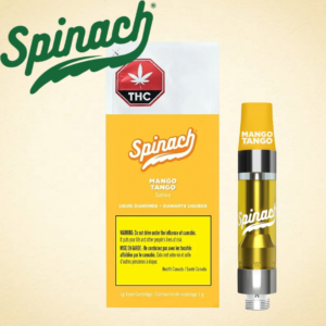 SPINACH - MANGO TANGO LIQUID DIAMONDS VAPE 1G
