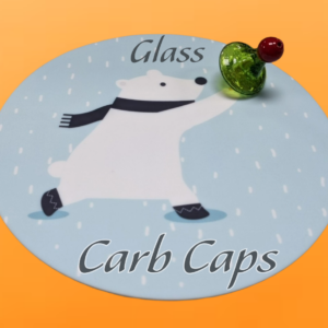 GLASS CARB CAPS