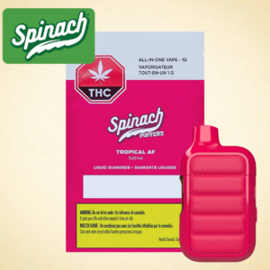 SPINACH - TROPICAL AF 1G (DISPOSABLE VAPE)