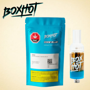BOXHOT 1000 - CODE BLUE 1.2G CART VAPE