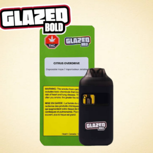 GLAZED BOLD - CITRUS OVERDRIVE 1G (DISPOSABLE VAPE)