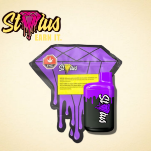 STATUS - GRAPE BLAST LIQUID DIAMOND 1G (DISPOSABLE VAPE)