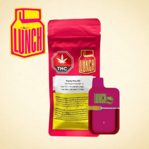 LUNCH - PEACHY PINA 1G (DISPOSABLE VAPE)