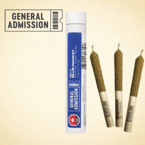 GENERAL ADMISSION - BLUE ROCKET KIEF COATED INFUSED PR3X0.5G
