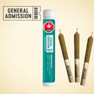 GENERAL ADMISSION - FRUITALITY KIEF COATED INFUSED PR3X0.5G